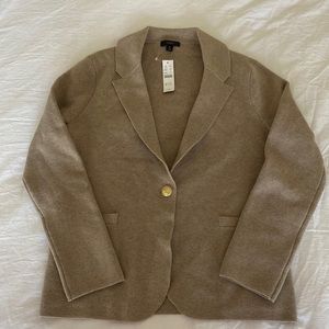 J. Crew Sweater Blazer with button | S | never worn